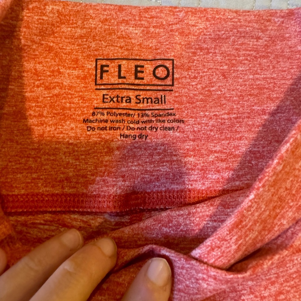 FLEO V waist heather red XS - Picture 4 of 5